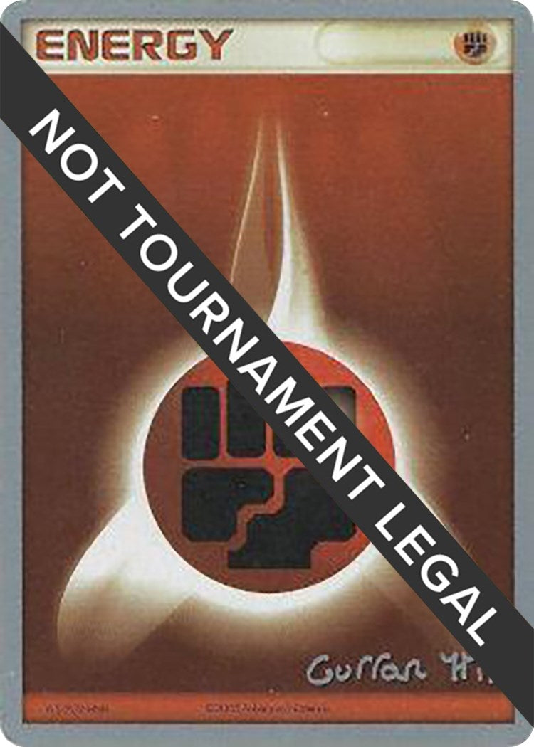 Image for Fighting Energy - 2005 (Curran Hill) (World Championship Decks) (WCD) - Pokemon