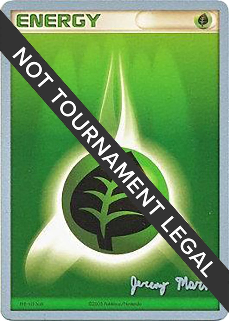 Image for Grass Energy - 2005 (Jeremy Maron) (World Championship Decks) (WCD) - Pokemon