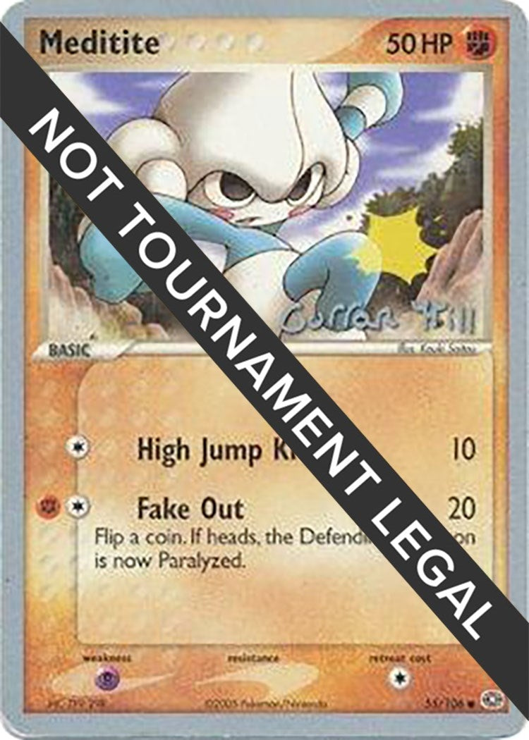 Image for Meditite - 2005 (Curran Hill) (55/106) (World Championship Decks) (WCD) - Pokemon