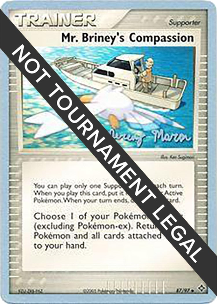 Image for Mr. Briney's Compassion - 2005 (Jeremy Maron) (87/097) (World Championship Decks) (WCD) - Pokemon