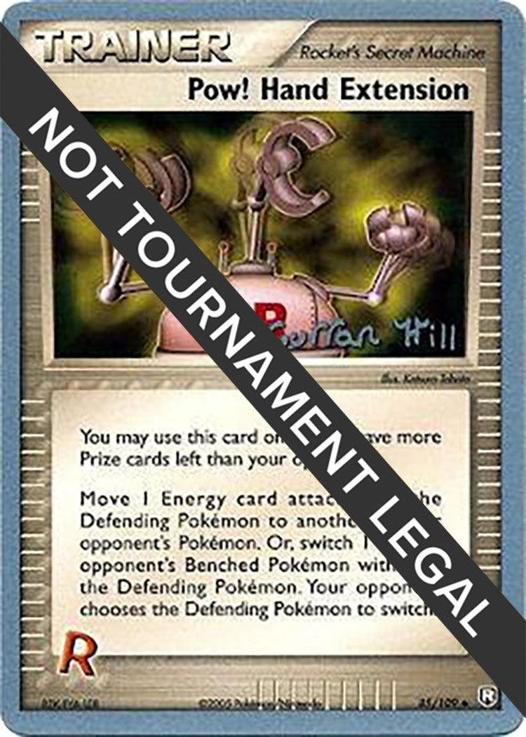 Image for Pow! Hand Extension - 2005 (Curran Hill) (85/109) (World Championship Decks) (WCD) - Pokemon