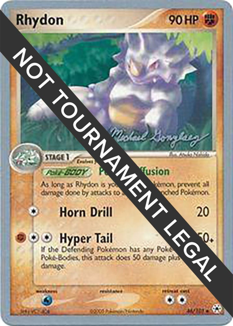 Image for Rhydon - 2005 (Michael Gonzalez) (46/101) (World Championship Decks) (WCD) - Pokemon