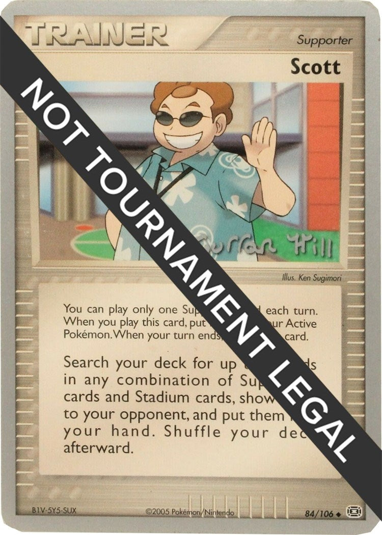 Image for Scott - 2005 (Curran Hill) (84/106) (World Championship Decks) (WCD) - Pokemon