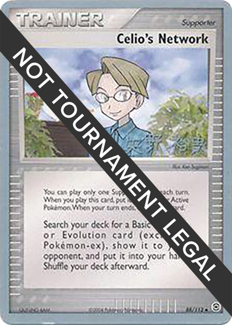Image for Celio's Network - 2006 (Hiroki Yano) (88/112) (World Championship Decks) (WCD) - Pokemon