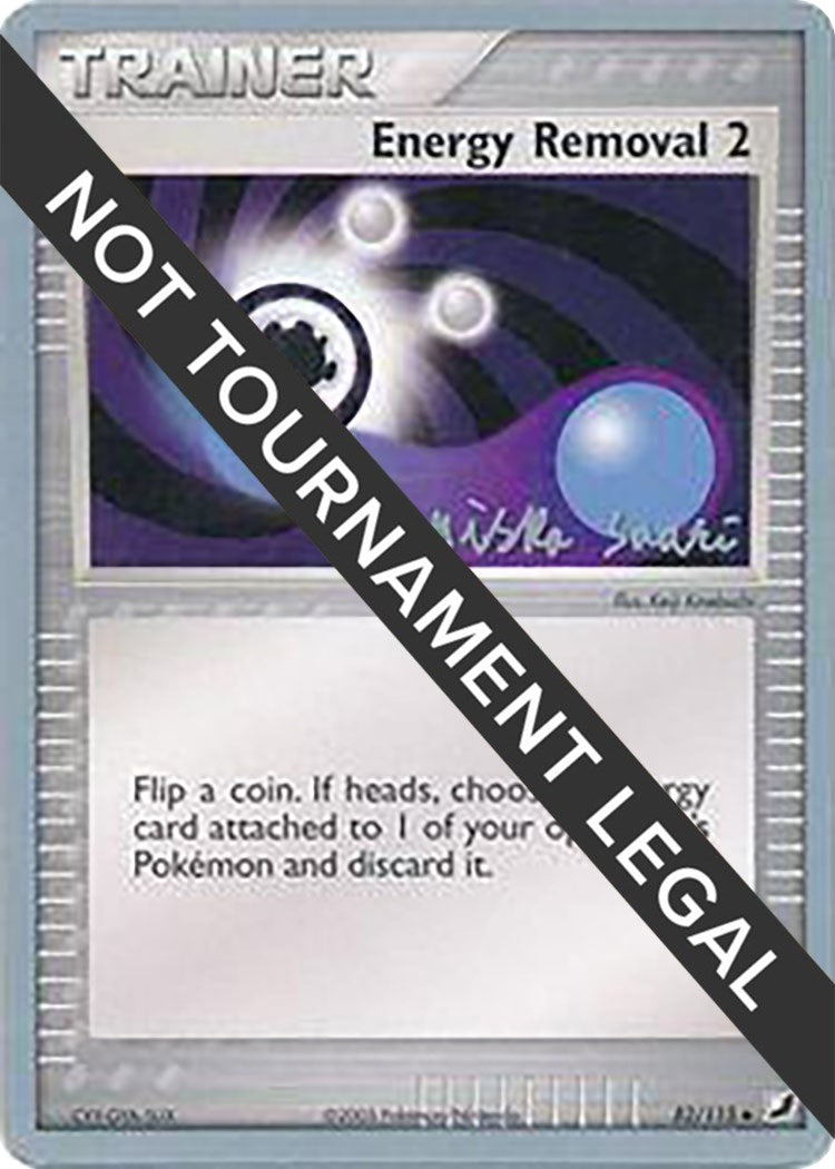 Image for Energy Removal 2 - 2006 (Miska Saari) (82/115) (World Championship Decks) (WCD) - Pokemon