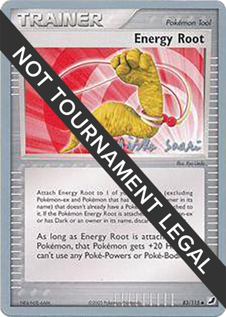 Image for Energy Root - 2006 (Miska Saari) (83/115) (World Championship Decks) (WCD) - Pokemon