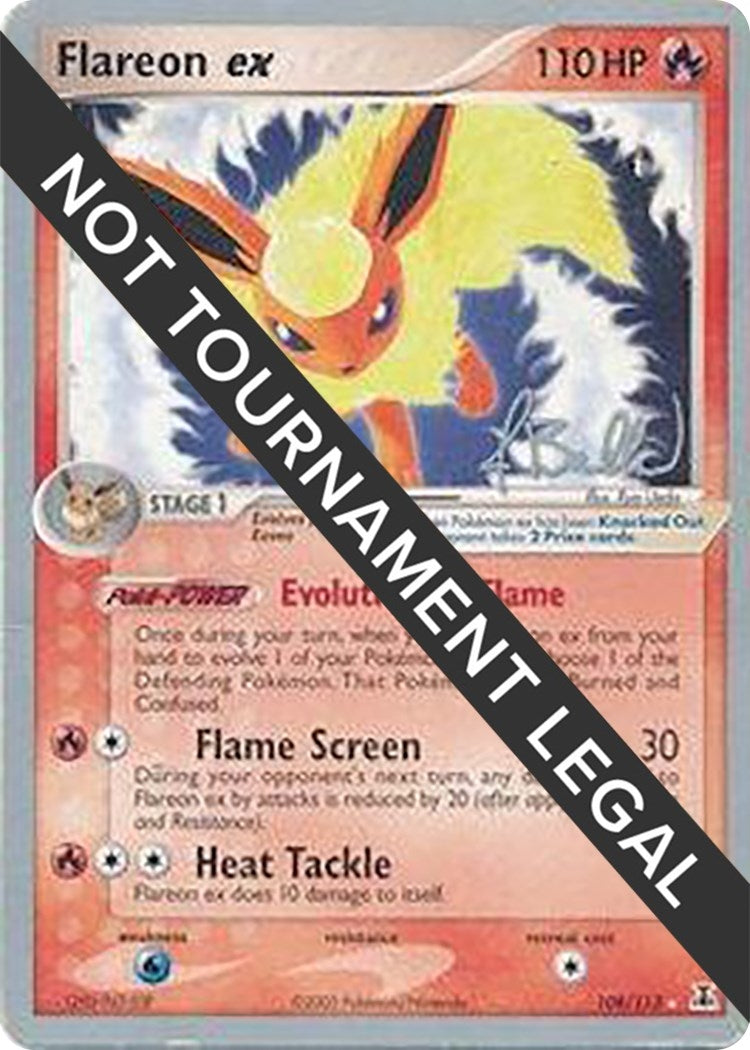 Image for Flareon ex - 2006 (Jimmy Ballard) (108/113) (World Championship Decks) (WCD) - Pokemon