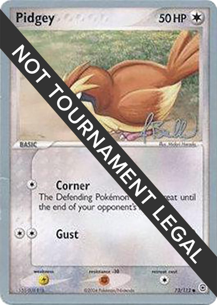 Image for Pidgey - 2006 (Jimmy Ballard) (73/112) (World Championship Decks) (WCD) - Pokemon
