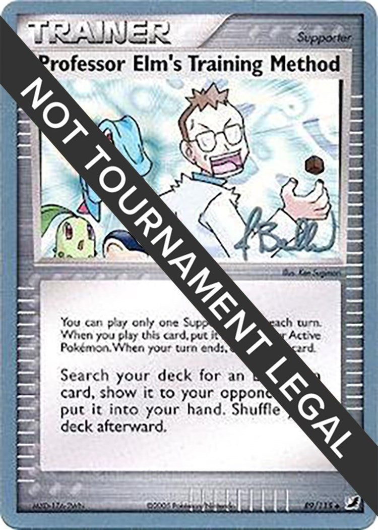 Image for Professor Elm's Training Method - 2006 (Jimmy Ballard) (89/115) (World Championship Decks) (WCD) - Pokemon