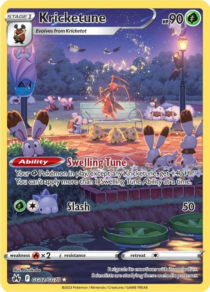 Image for Kricketune (GG02/GG70) (SWSH: Crown Zenith: Galarian Gallery) - Pokemon