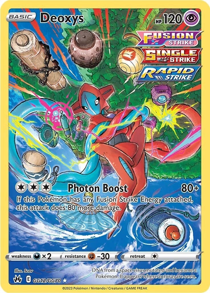 Deoxys (GG12/GG70) (Crown Zenith: Galarian Gallery) - PokeBox USA