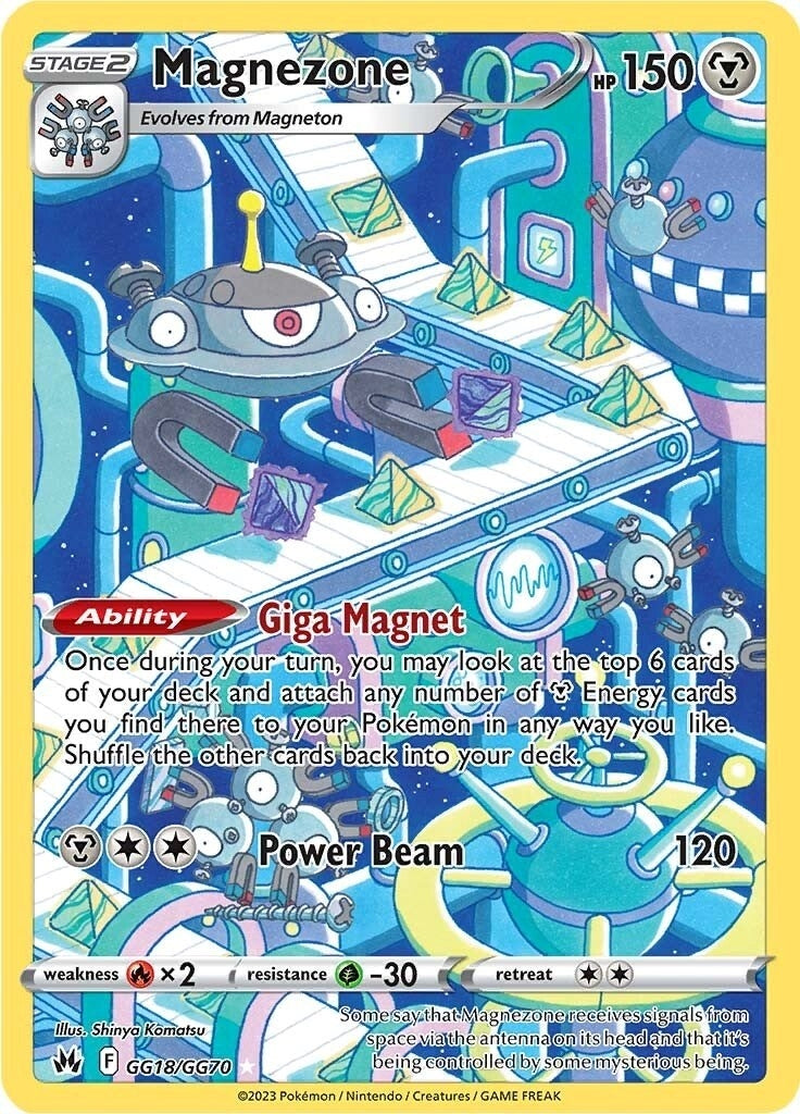 Magnezone (GG18/GG70) (SWSH: Crown Zenith: Galarian Gallery) - PokeBox USA