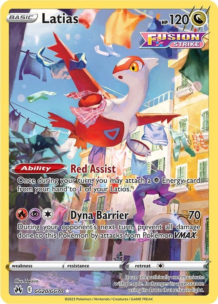 Latias (GG20/GG70) (SWSH: Crown Zenith: Galarian Gallery) - PokeBox USA