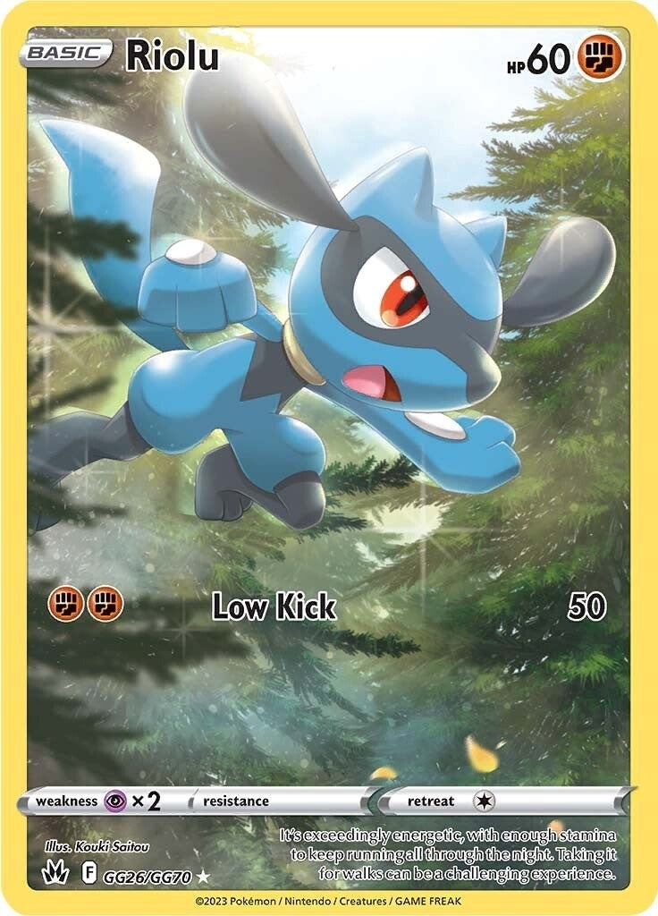 Image for Riolu (GG26/GG70) (SWSH: Crown Zenith: Galarian Gallery) - Pokemon