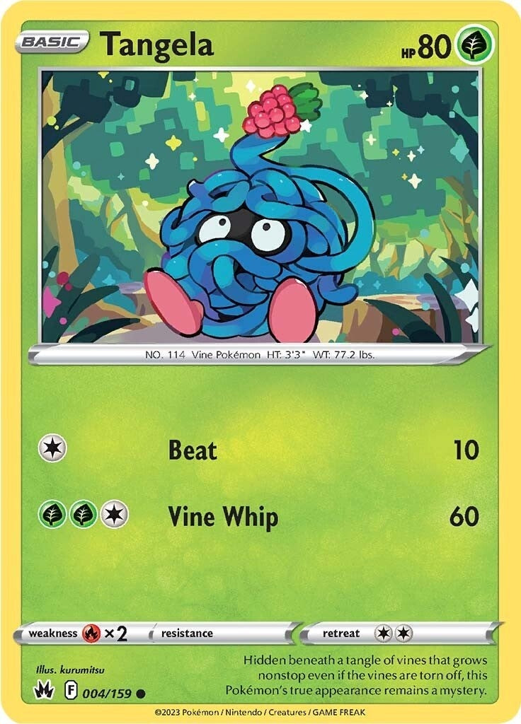 Image for Tangela (004/159) (SWSH: Crown Zenith) - Pokemon