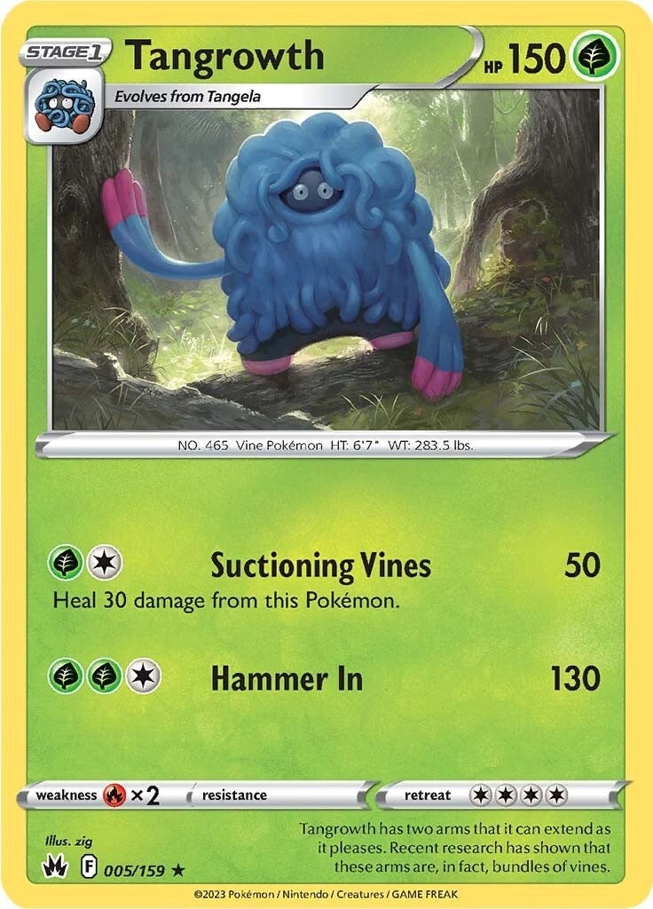 Image for Tangrowth (005/159) (SWSH: Crown Zenith) - Pokemon
