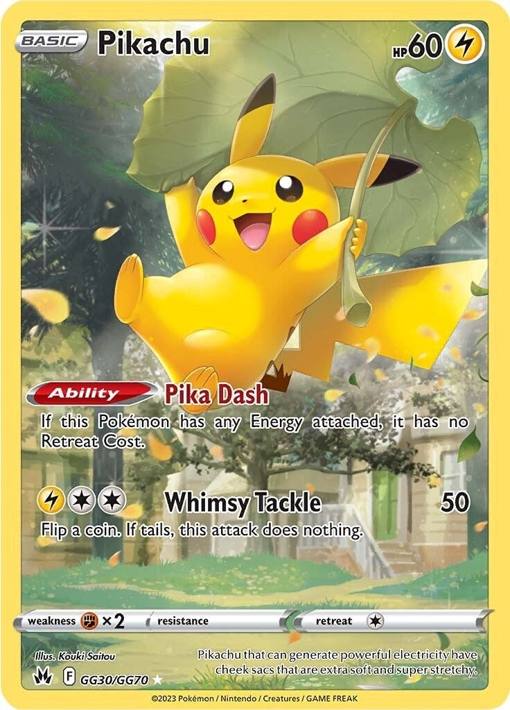 Pikachu (GG30/GG70) (SWSH: Crown Zenith: Galarian Gallery)