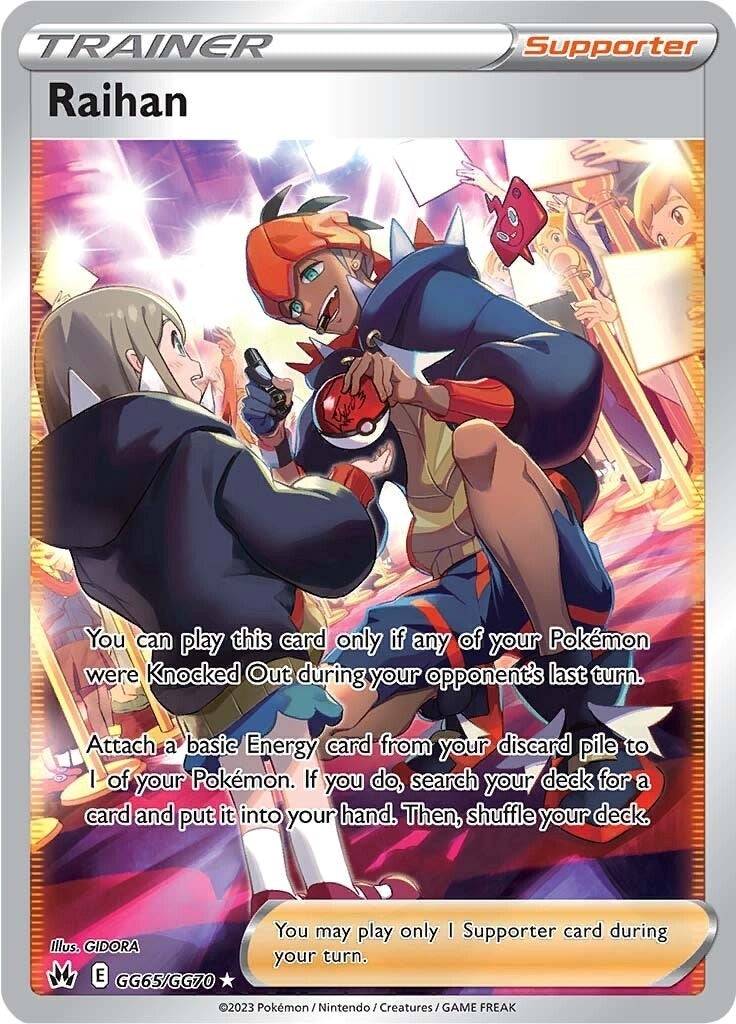 Image for Raihan (GG65/GG70) (SWSH: Crown Zenith: Galarian Gallery) - Pokemon