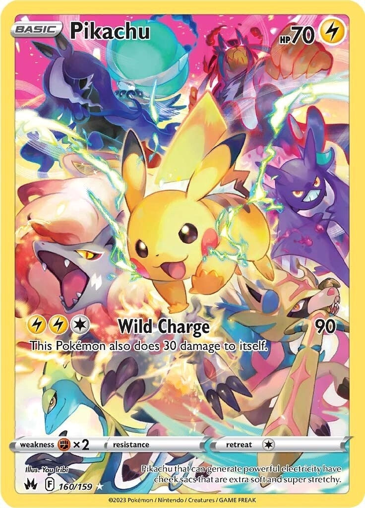 Image for Pikachu (Secret) (160/159) (SWSH: Crown Zenith) - Pokemon