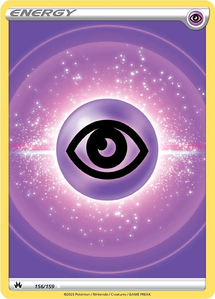 Image for Psychic Energy (Texture Full Art) (156/159) (SWSH: Crown Zenith) - Pokemon