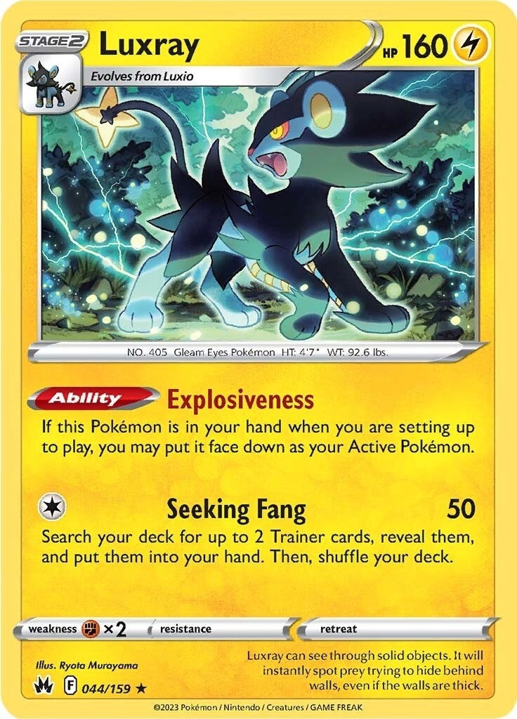 Image for Luxray (44) (044/159) (SWSH: Crown Zenith) - Pokemon