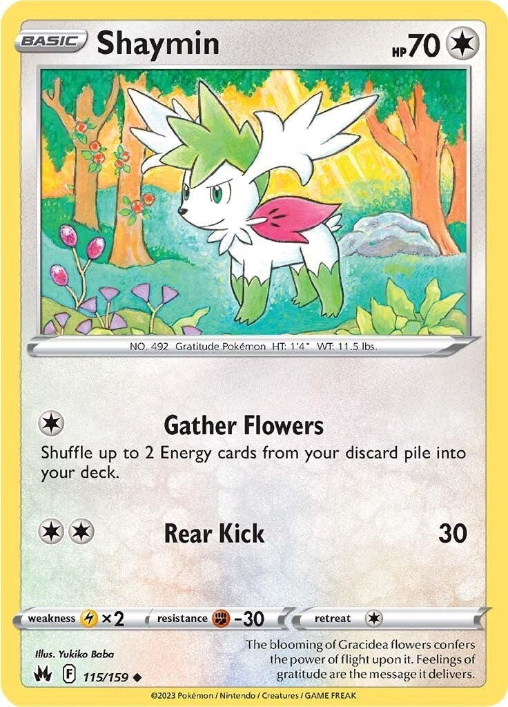 Image for Shaymin (115/159) (SWSH: Crown Zenith) - Pokemon