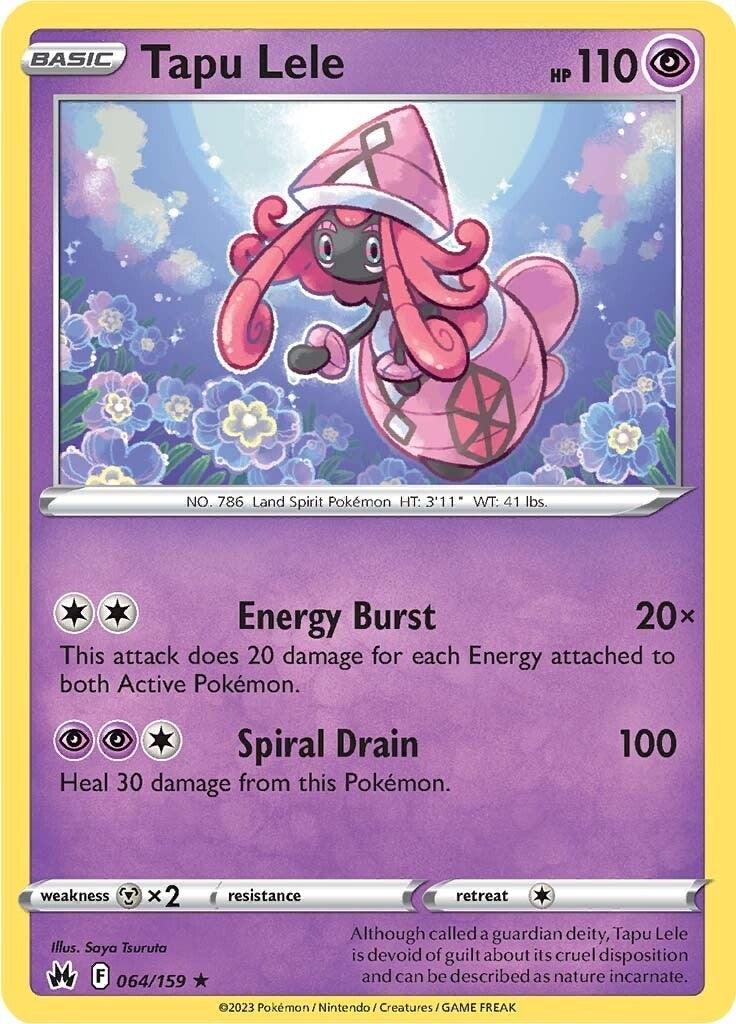 Image for Tapu Lele (064/159) (SWSH: Crown Zenith) - Pokemon