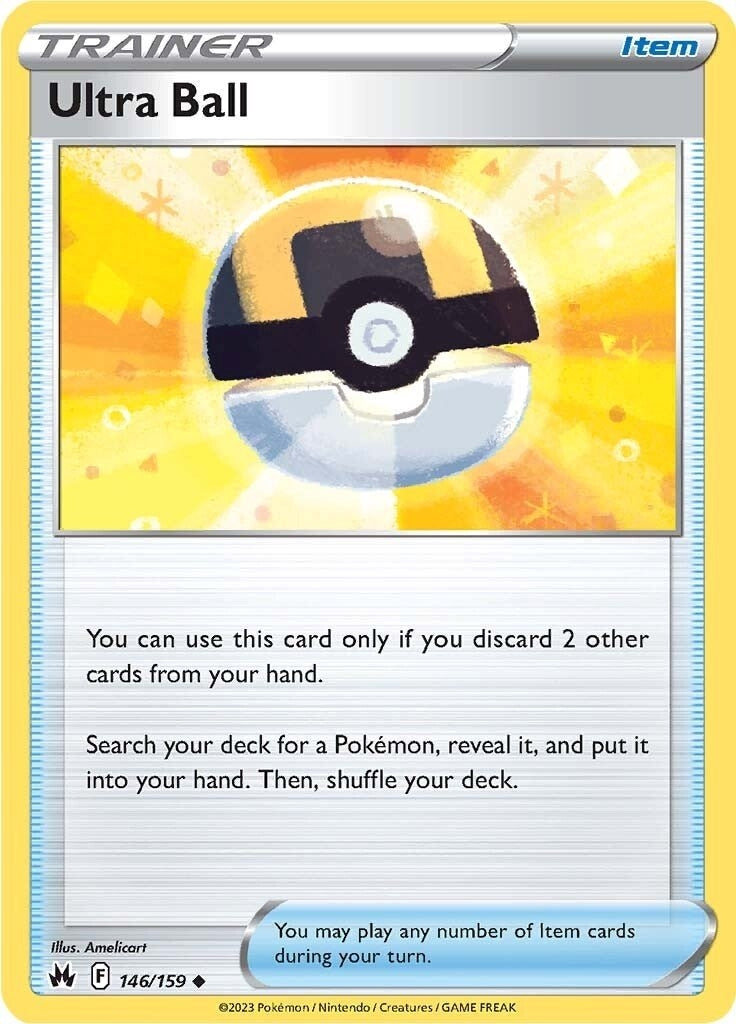 Image for Ultra Ball (146/159) (SWSH: Crown Zenith) - Pokemon