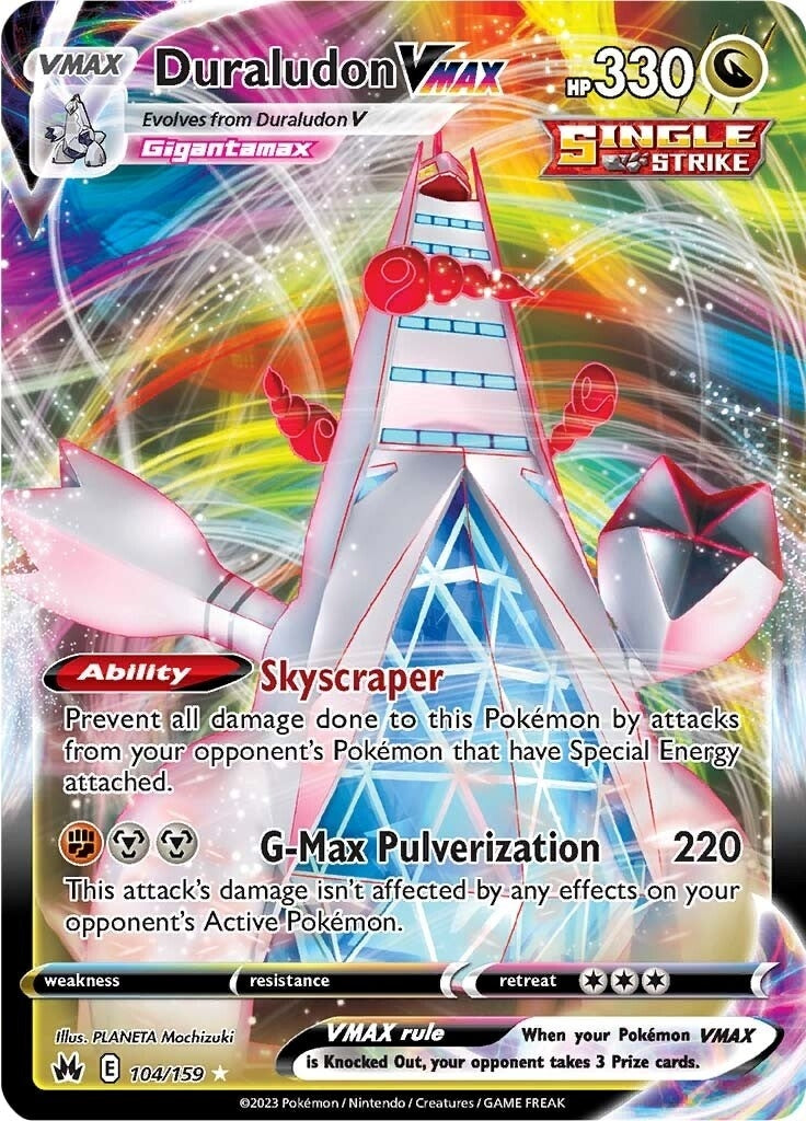 Image for Duraludon VMAX (104/159) (SWSH: Crown Zenith) - Pokemon