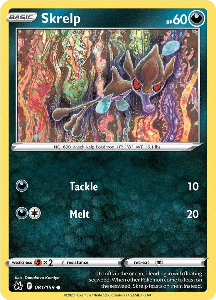 Image for Skrelp (081/159) (SWSH: Crown Zenith) - Pokemon