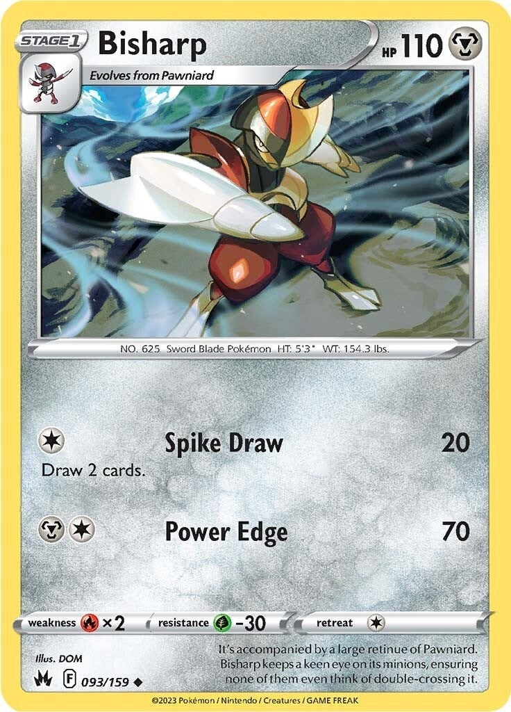 Image for Bisharp (093/159) (SWSH: Crown Zenith) - Pokemon