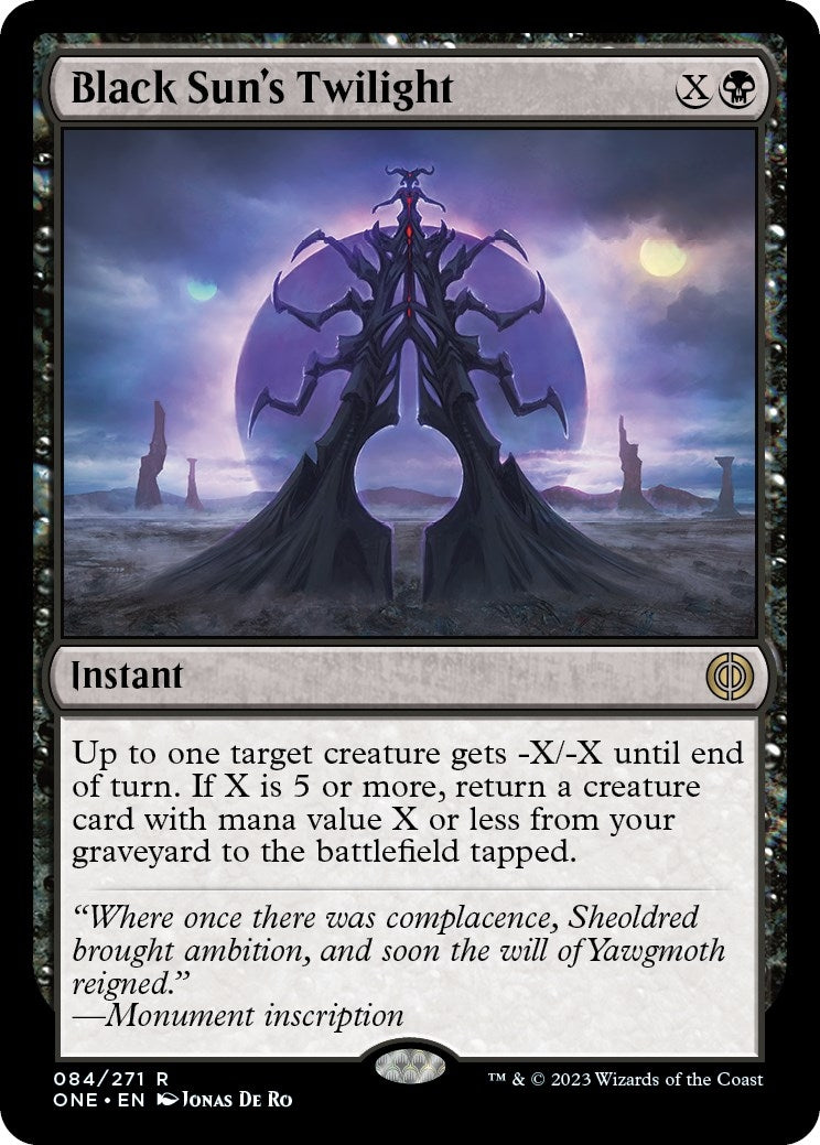 Black Sun's Twilight (84) (Phyrexia: All Will Be One)