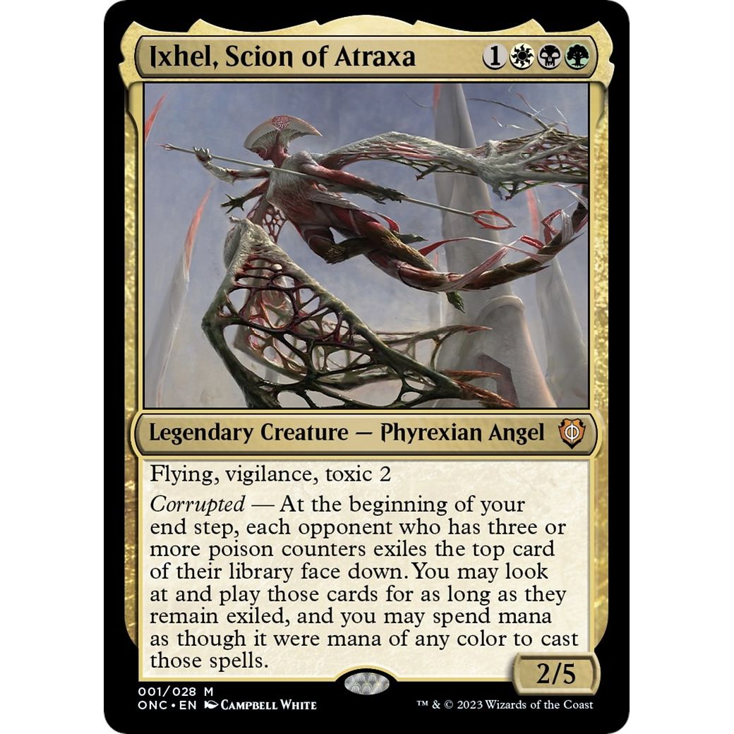 Ixhel, Scion of Atraxa (1) (Phyrexia: All Will Be One) - PokeBox USA