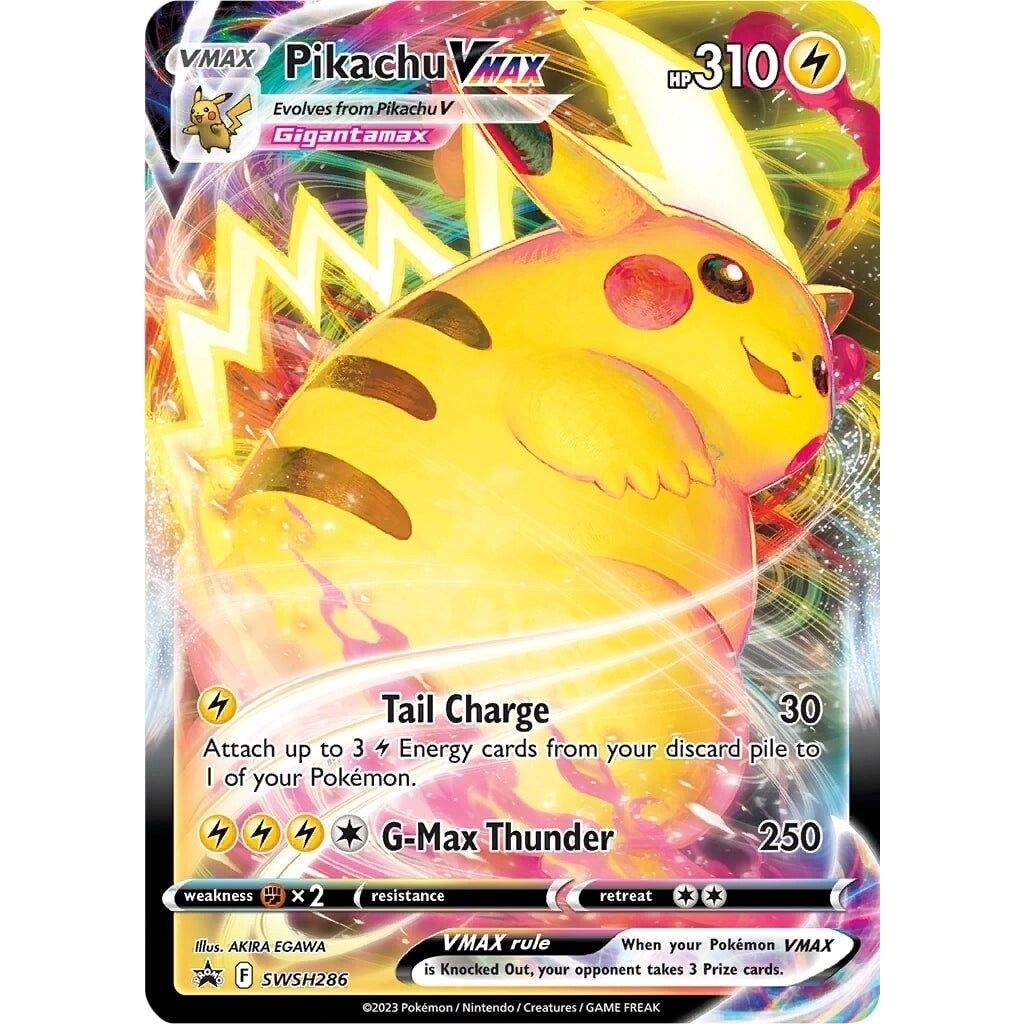 Pikachu VMAX - SWSH286 (SWSH286) (SWSH: Sword & Shield Promo Cards) - PokeBox USA