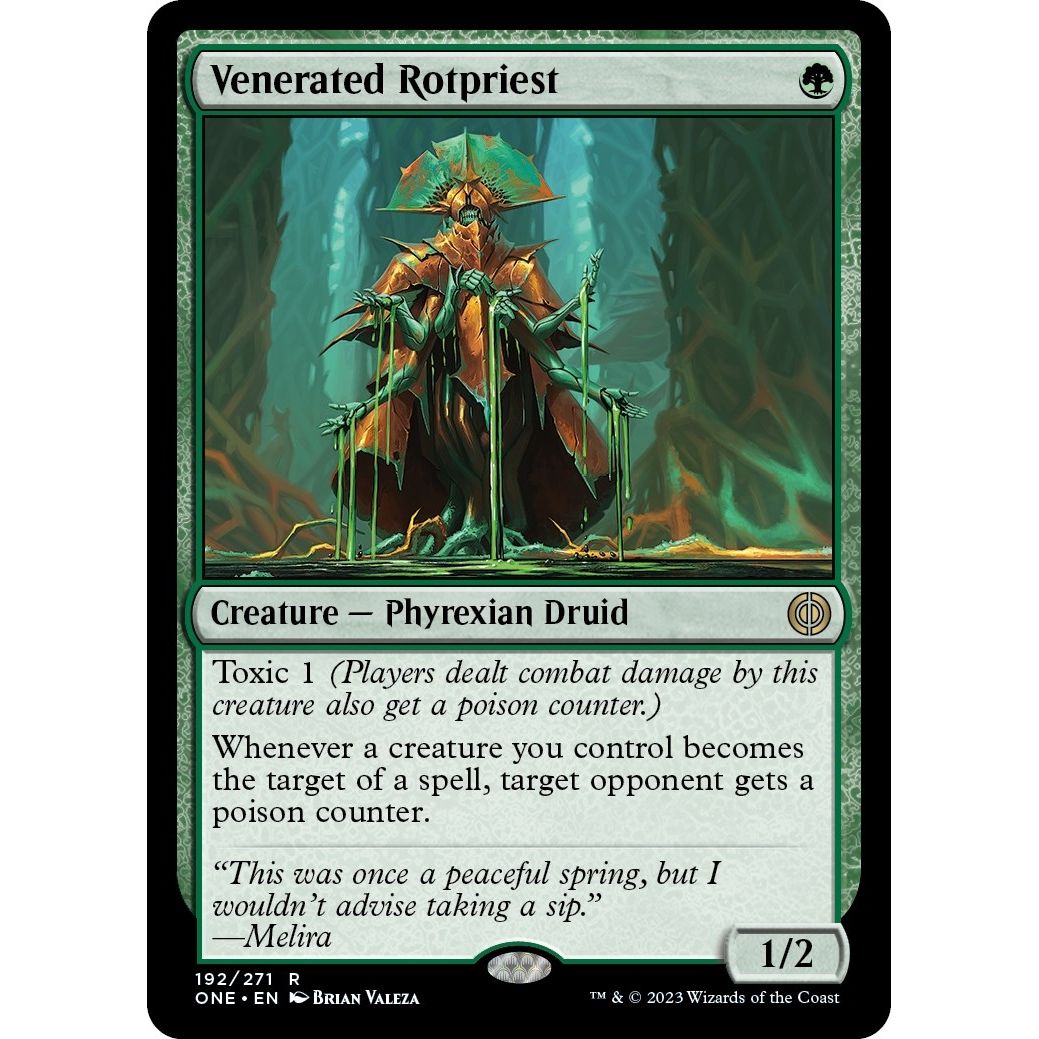 Venerated Rotpriest (192) (Phyrexia: All Will Be One) - PokeBox USA