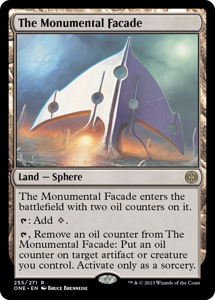 The Monumental Facade (255) (Phyrexia: All Will Be One)