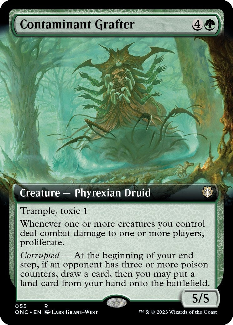 Contaminant Grafter (Extended Art) (55) (Phyrexia: All Will Be One) - PokeBox USA