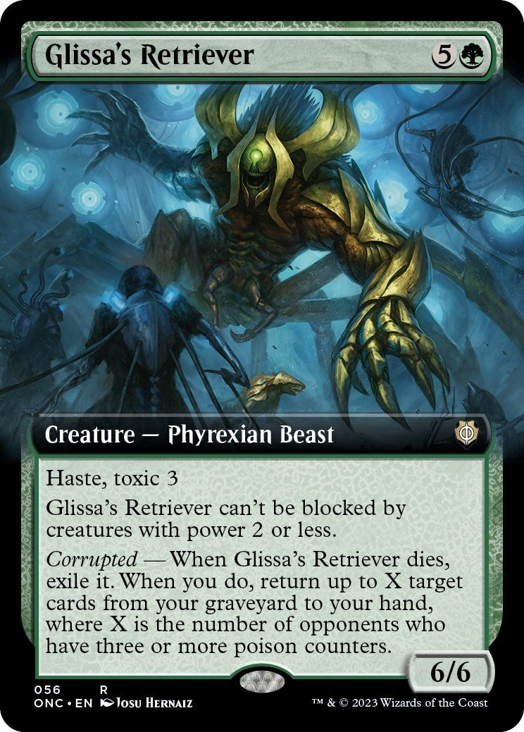 Glissa's Retriever (Extended Art) (56) (Phyrexia: All Will Be One)