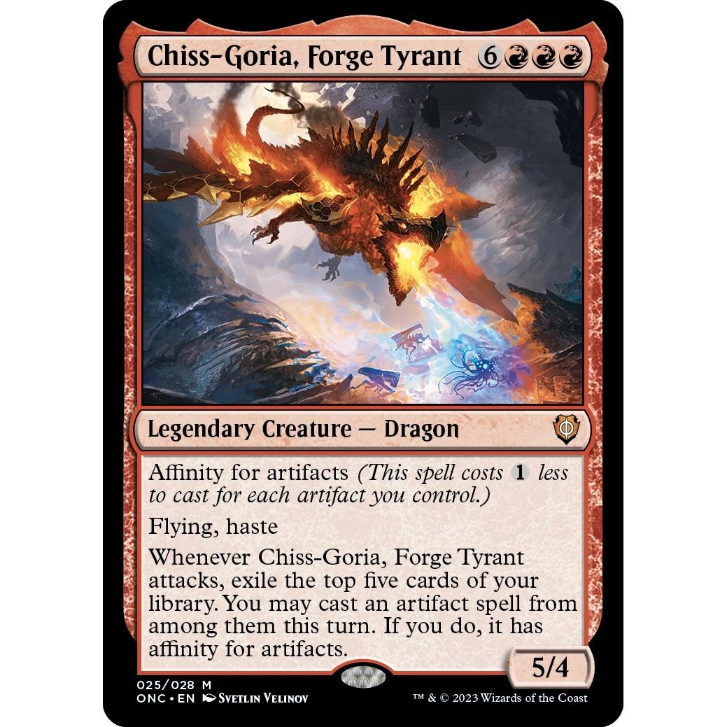 Chiss-Goria, Forge Tyrant (25) (Phyrexia: All Will Be One) - PokeBox USA