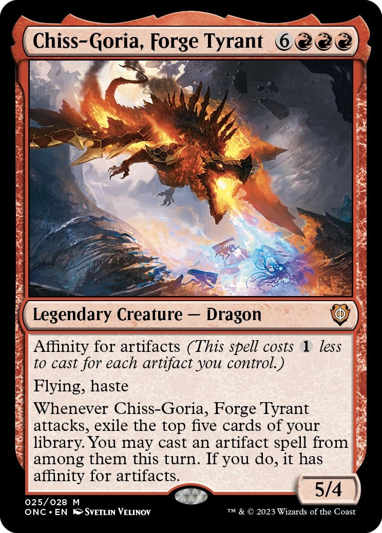 Chiss-Goria, Forge Tyrant (25) (Phyrexia: All Will Be One) - PokeBox USA