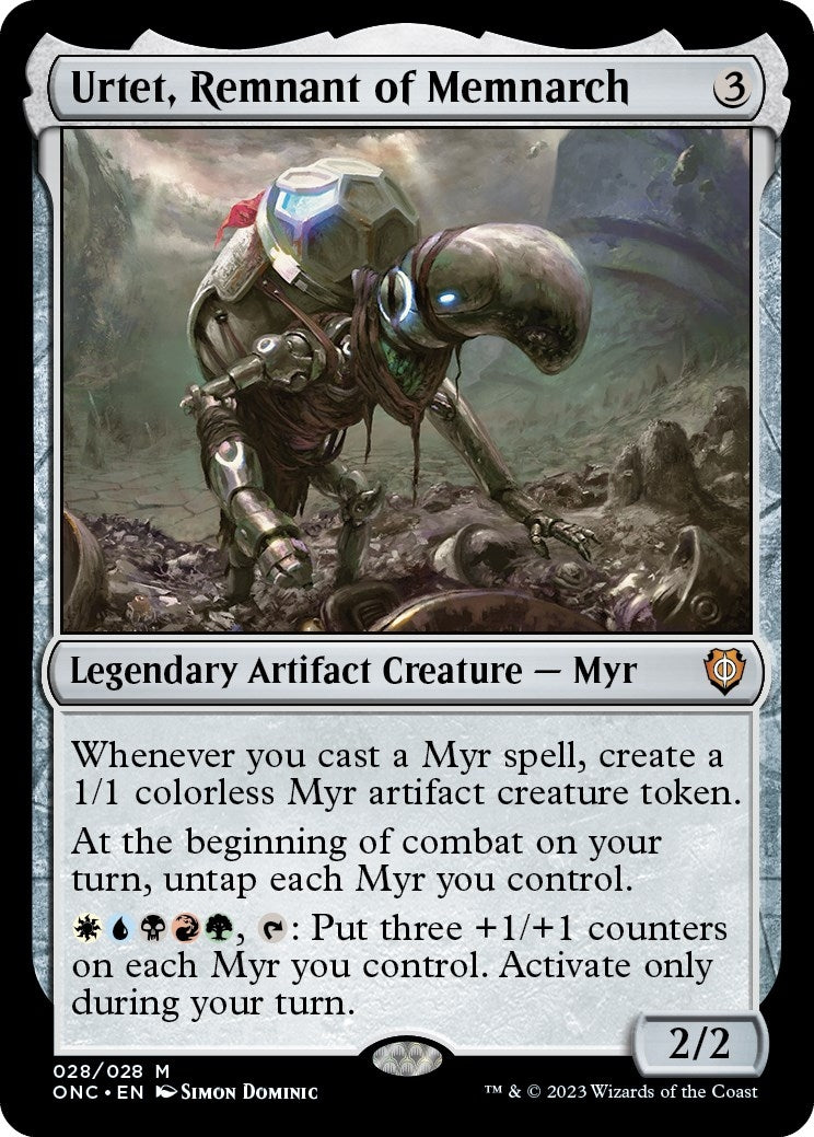 Urtet, Remnant of Memnarch (28) (Phyrexia: All Will Be One)