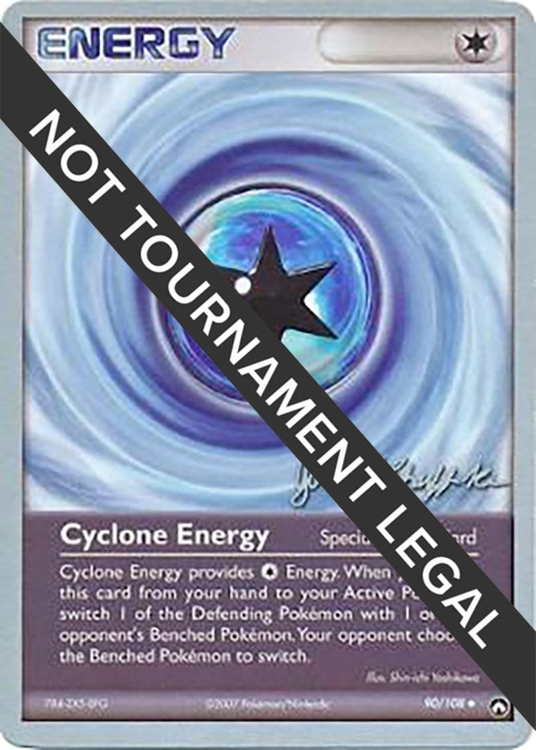 Image for Cyclone Energy - 2007 (Jeremy Scharff-Kim) (90/108) (World Championship Decks) (WCD) - Pokemon