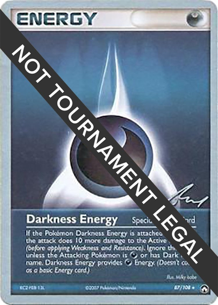 Image for Darkness Energy - 2007 (Tom Roos) (87/108) (World Championship Decks) (WCD) - Pokemon
