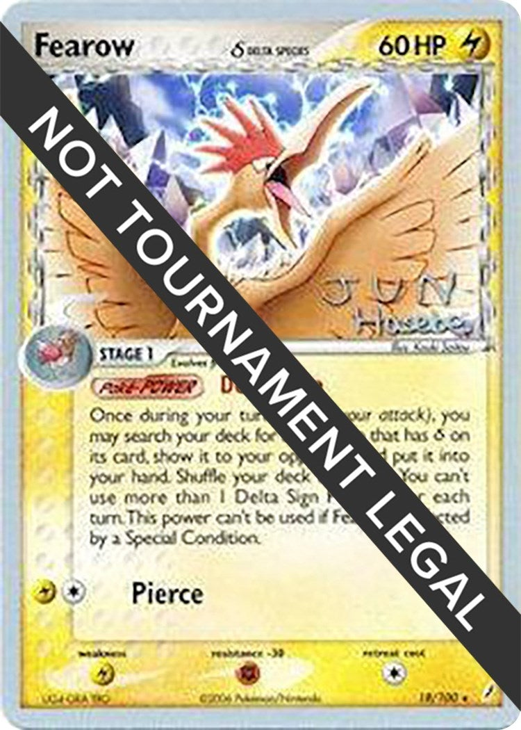 Image for Fearow (Delta Species) - 2007 (Jun Hasebe) (18/100) (World Championship Decks) (WCD) - Pokemon