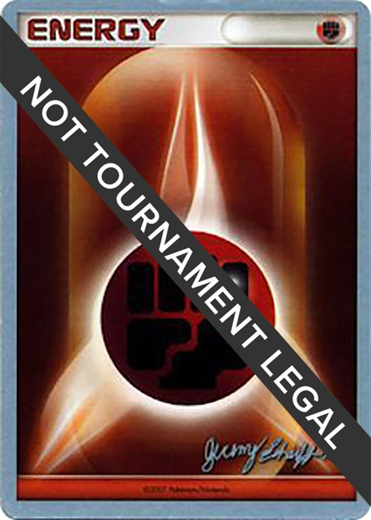 Image for Fighting Energy - 2007 (Jeremy Scharff-Kim) (World Championship Decks) (WCD) - Pokemon