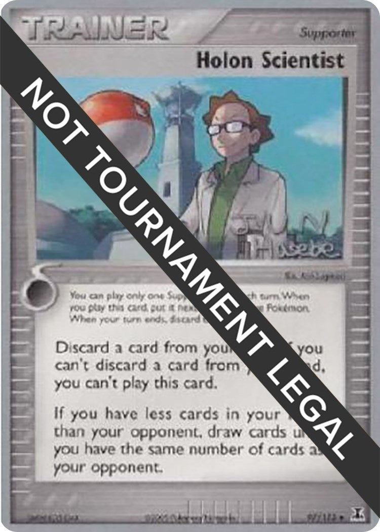 Image for Holon Scientist - 2007 (Jun Hasebe) (97/113) (World Championship Decks) (WCD) - Pokemon