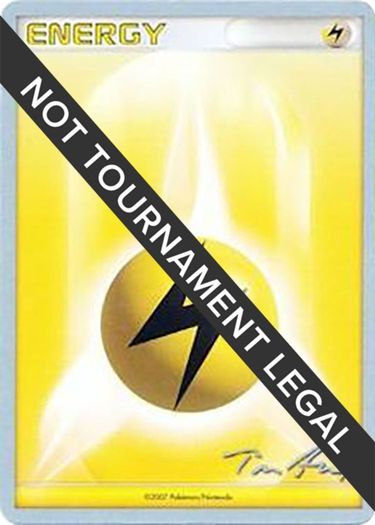 Image for Lightning Energy - 2007 (Tom Roos) (World Championship Decks) (WCD) - Pokemon