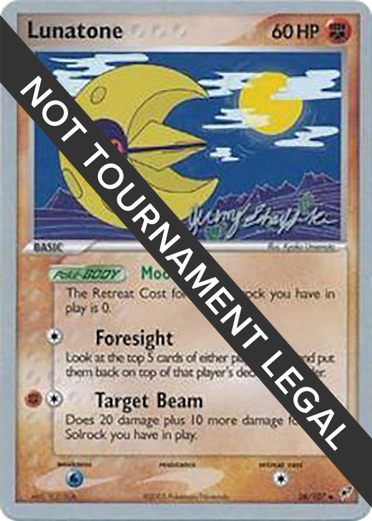 Image for Lunatone - 2007 (Jeremy Scharff-Kim) (36/107) (World Championship Decks) (WCD) - Pokemon