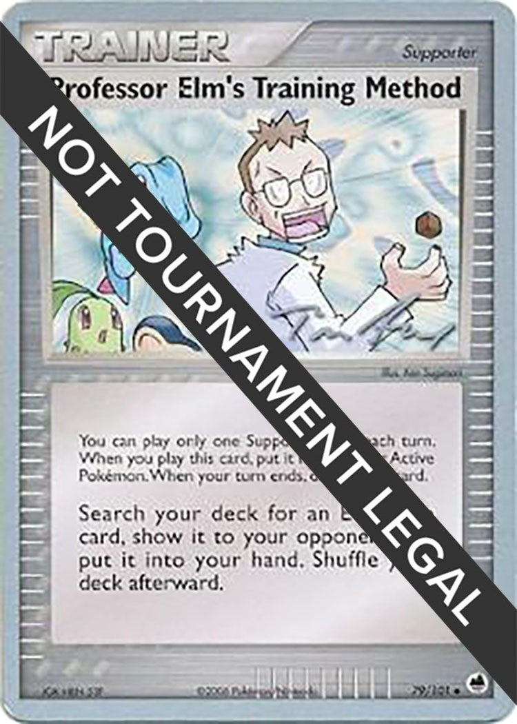 Image for Professor Elm's Training Method - 2007 (Tom Roos) (79/101) (World Championship Decks) (WCD) - Pokemon