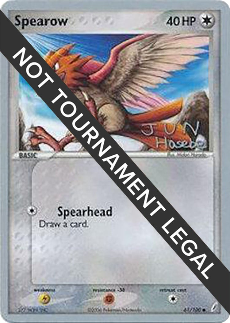 Image for Spearow - 2007 (Jun Hasebe) (61/100) (World Championship Decks) (WCD) - Pokemon